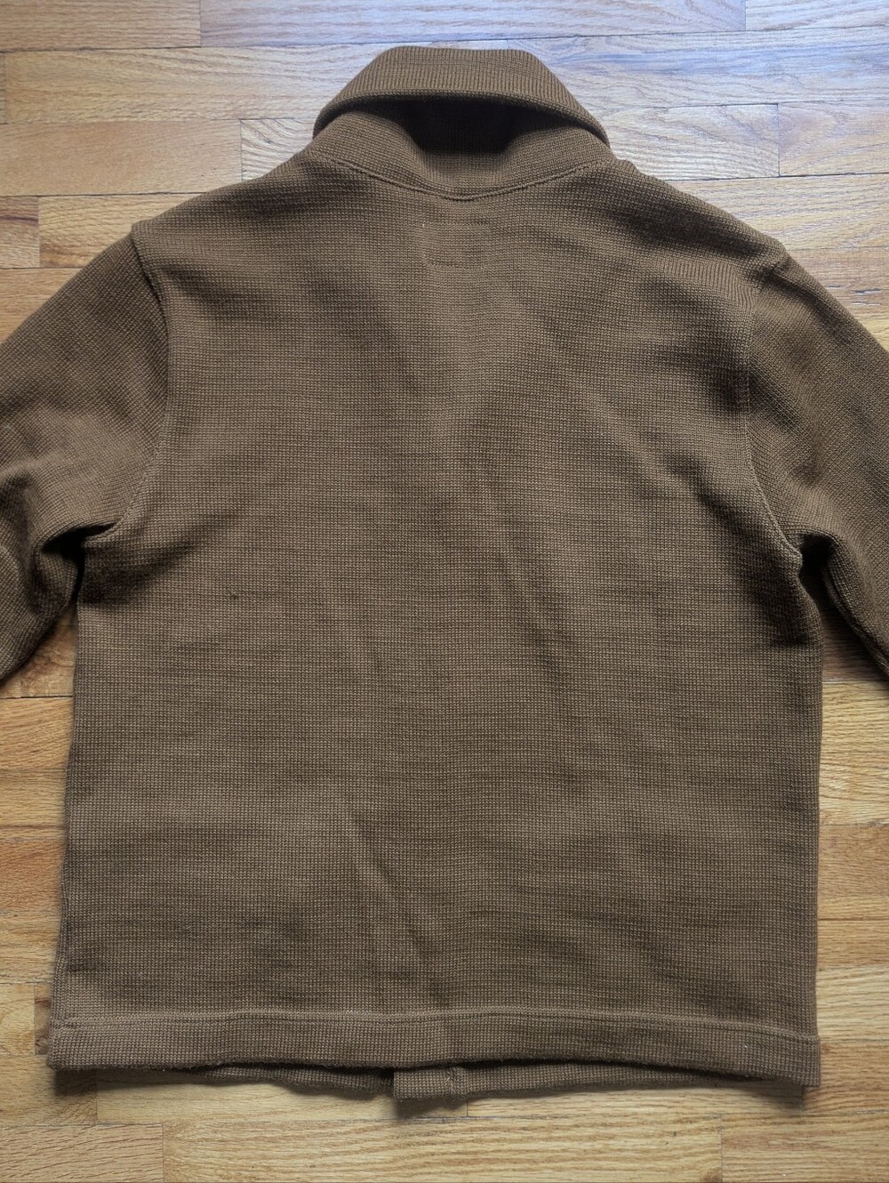 Dehen Wool Shawl Sweater Coat - Picture 3 of 6